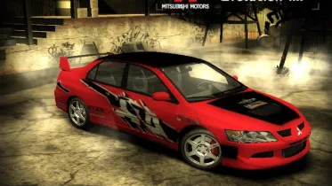 Lancerevo8 tokyo drift vinyl - NFS Most Wanted