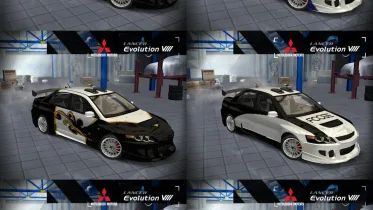 Lancer evo Vinyls - NFS Most Wanted