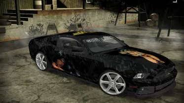 mustang Wonder woman Vinyls - NFS Most Wanted