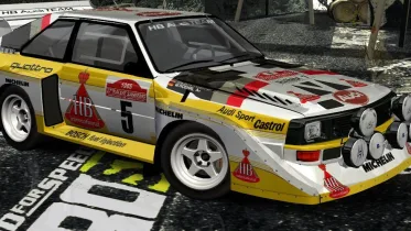 1985 Audi Sport quattro S1 #5 HB Audi Team