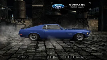 JOHN WICK MUSTANG BOSS 429 VINYL AND EXTRA VINYL - NFS Most Wanted