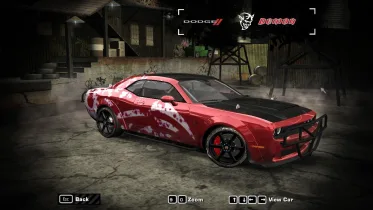 Dodge challenger demon vinyls - NFS Most Wanted
