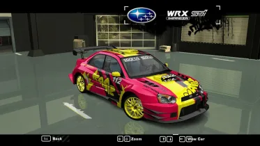 Kaaz #112 Vinyls for 2004 Subaru Impreza WRX Sti (GDB-D) - NFS Most Wanted