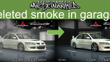 Deleted smoke in garages - NFS Most Wanted