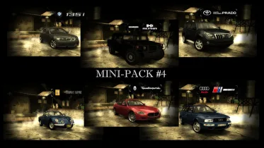 Mini Car Pack #4 - NFS Most Wanted