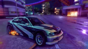 BMW M3 GTR boot screen - NFS Most Wanted