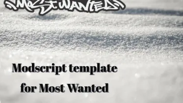VltEd Script Pack Templates - NFS Most Wanted