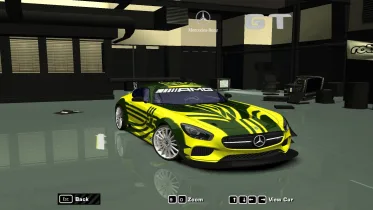 Redraw Ronnie's Mercedes Benz AMG GT - NFS Most Wanted