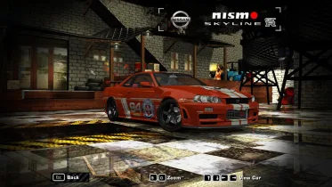 Nissan Skyline GT-R (R34) Nismo Retextured - NFS Most Wanted
