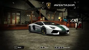 Lamborghini Aventador Dubai Police - NFS Most Wanted