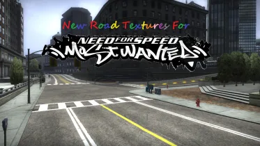 NFSMW HD Road Textures - NFS Most Wanted