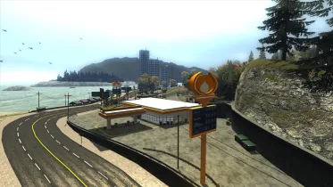 RON Gas Station (From GTA V) For MW - NFS Most Wanted