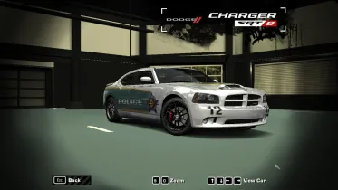 Dodge Charger SRT-8 NFS Heat Police Vinyl - NFS Most Wanted