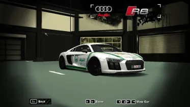 Audi R8 V10 Dubai Police EXPO 2020 Edition - NFS Most Wanted