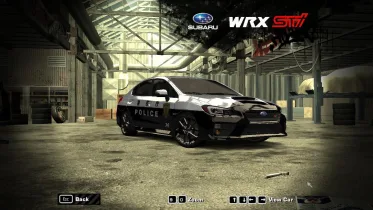 Subaru WRX STI Japan Police - NFS Most Wanted
