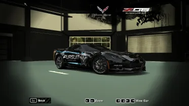 Chevrolet Corvette Z06 NFS Heat Police - NFS Most Wanted