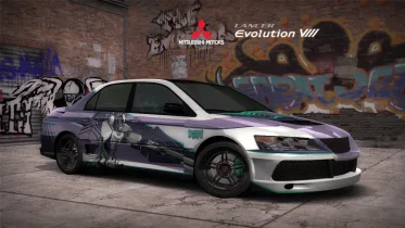 Mitsubishi Lancer Evolution VIII (Proving Grounds) - NFS Most Wanted