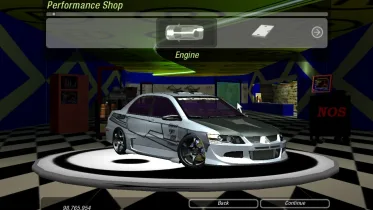 new textures for paint shop/part shop/performance shop. - NFS Underground 2