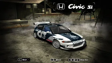 Honda Civic Si (EG6) (1993) (AlphaTauri Livery) - NFS Most Wanted