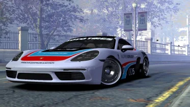 Porsche Cayman 718 S 811 Desing Vinyl - NFS Most Wanted