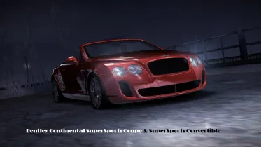 Bentley Continental SuperSports Coupé & SuperSports Convertible