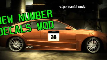 New Number Decals - NFS Most Wanted
