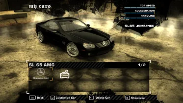 Upgradeable Mercedes-Benz SL 65 AMG (R230) Mod - NFS Most Wanted