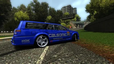 Custom vinyl for Nissan Stagea 260RS - NFS Most Wanted