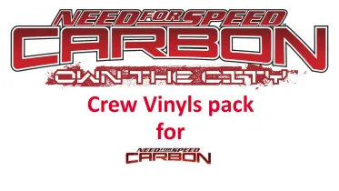NFS Carbon Own The City crew Vinyls pack - NFS Carbon