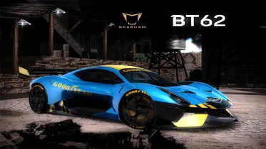 Brabham BT62 (Goodyear Edition) - NFS Most Wanted