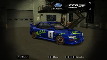 Colin McRae's Subaru Impreza 22B STI - NFS Most Wanted