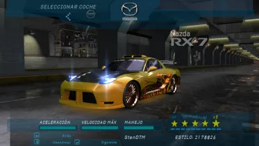 Savegame - All unique parts (Visuals) - NFS Underground