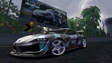 Toyota Supra GR A90 HKS Livery 512x 1024x - NFS Most Wanted
