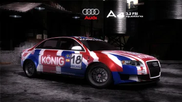 Audi A4 (NFS Shift Livery Pack) - NFS Most Wanted