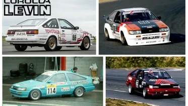 Toyota Corolla Levin SR Vinyls - NFS Most Wanted