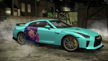 Aphmau Vinyl for LM1992's Nissan GTR T-Spec (R35) - NFS Most Wanted