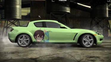 Sykkuno vinyl for Mazda RX-8 - NFS Most Wanted