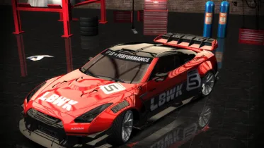 Nissan GT-R T-spec Liberty Walk Livery - NFS Most Wanted