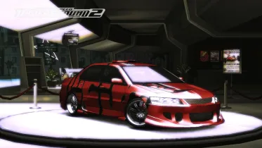 Mitsubishi Lancer Evolution VIII (Kenji Stacked Deck) - NFS Underground 2