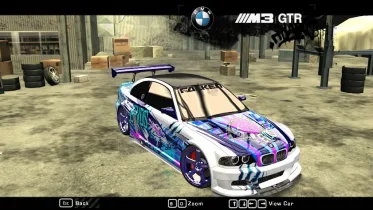 EVOS M3 GTR MOD VINYL (512x/1024x) - NFS Most Wanted
