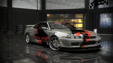 Nissan R34 GT-R Blitz - NFS Most Wanted