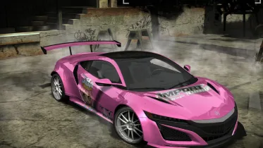 PaintingRainbows vinyl for Eclipse72rus' Acura NSX (NC1) - NFS Most Wanted