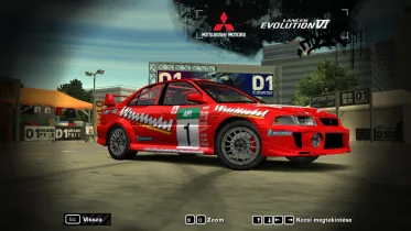 Mitsubishi Lancer EVO 5 Winfield Rally Car '98 - NFS Most Wanted