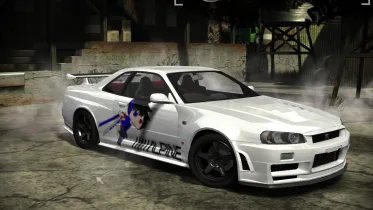 Sonic49PH vinyl for Eevee's Skyline GT-R Nismo Z-Tune (R34) - NFS Most Wanted