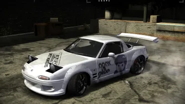 Komi Shouko Itasha for Eevee's Eunos Roadster - NFS Most Wanted