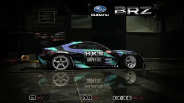 Subaru BRZ 2022 HKS Livery - NFS Most Wanted