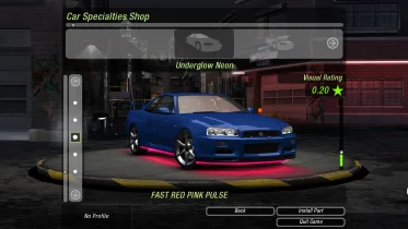 Dual Color Pulse Neons - NFS Underground 2