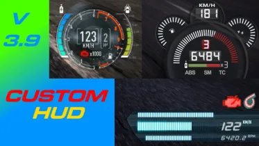 Improved Custom Hud Pack V3.9 - NFS Most Wanted