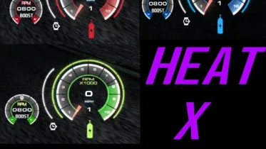 NFS HEAT X NFS 2022 HUD - NFS Most Wanted