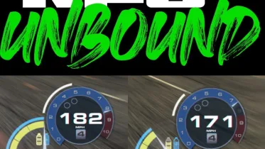 NFS UNBOUND HUD - NFS Most Wanted